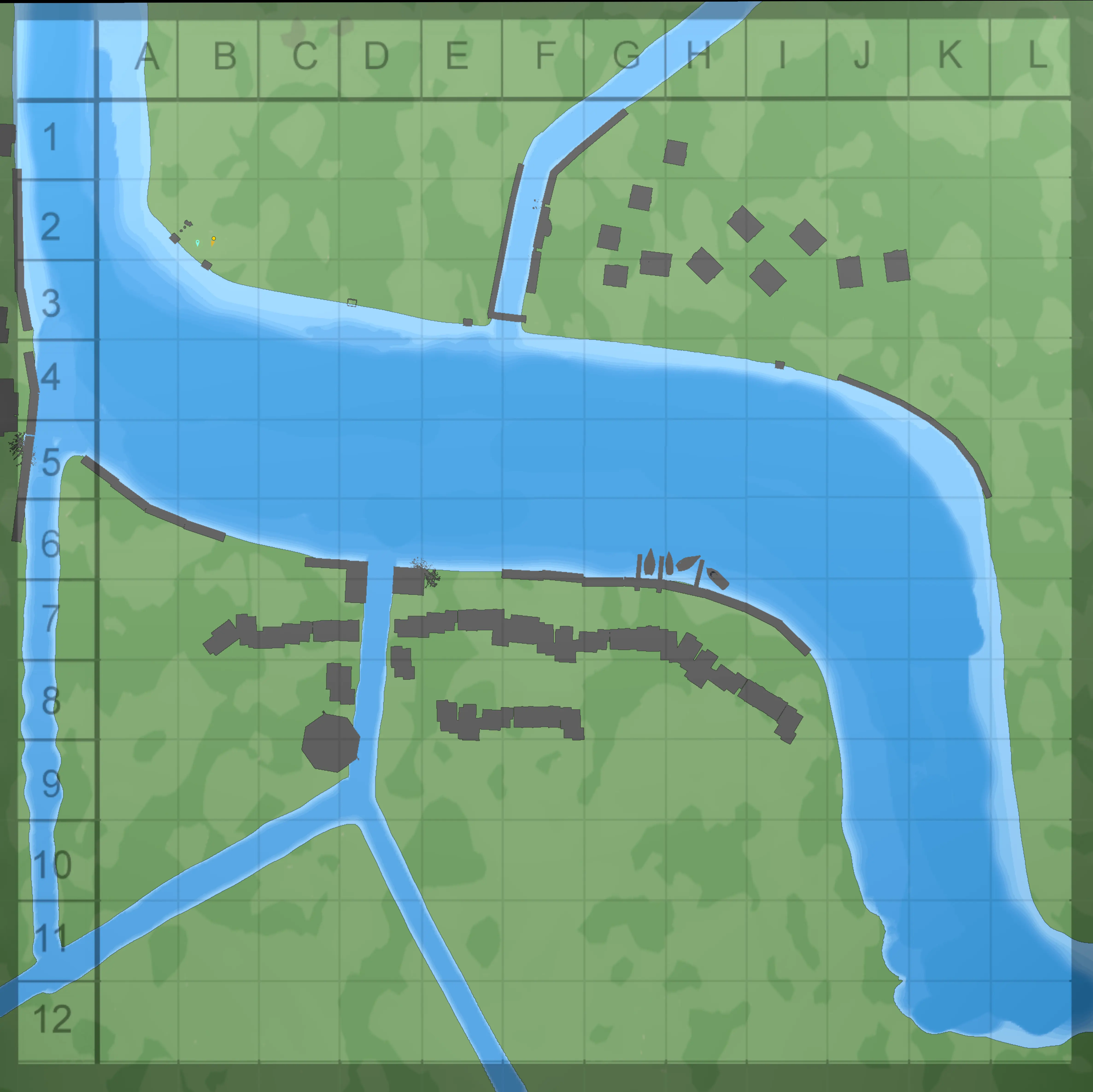 Karte Am Kanal
