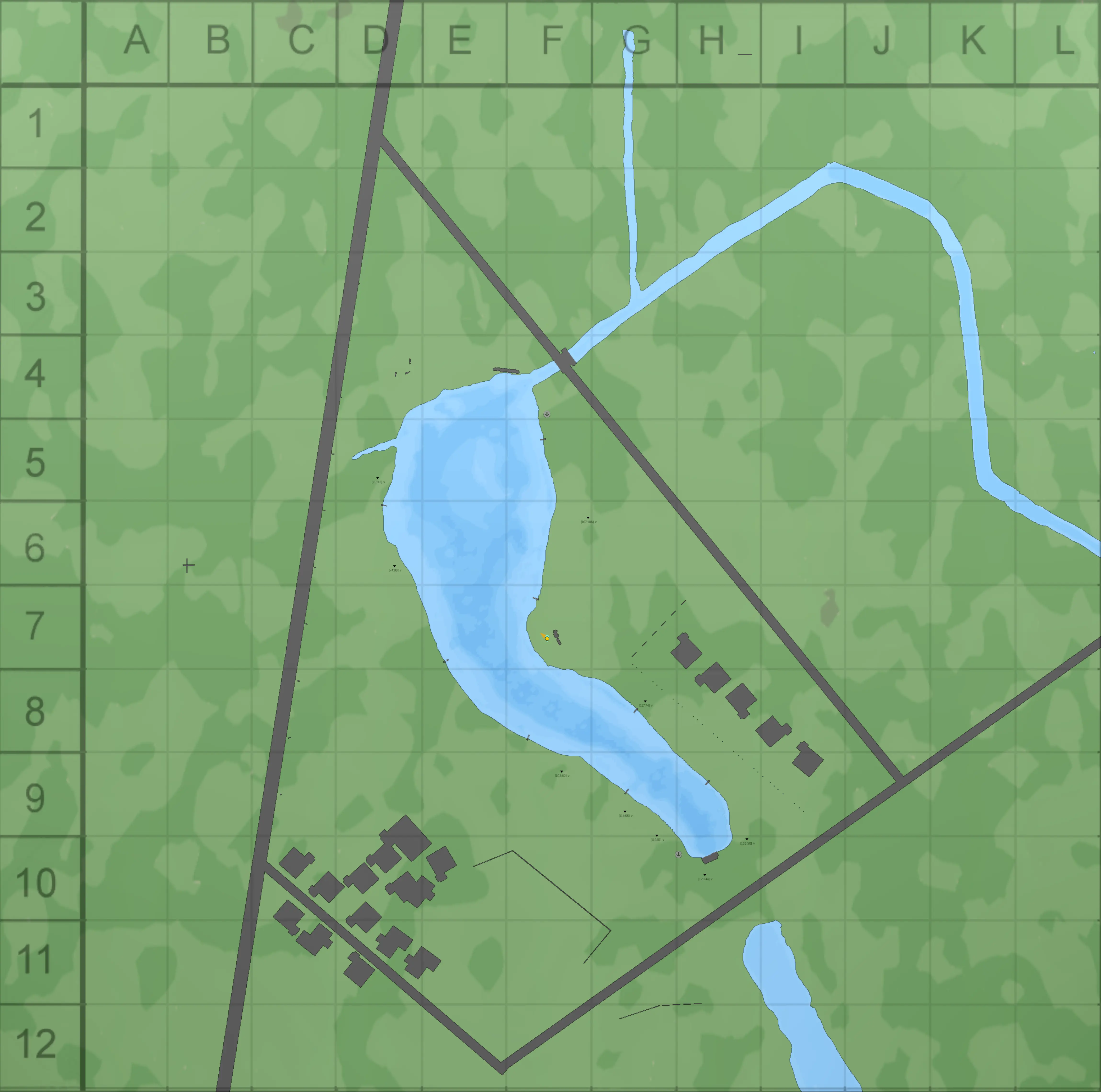Karte Dukorasee