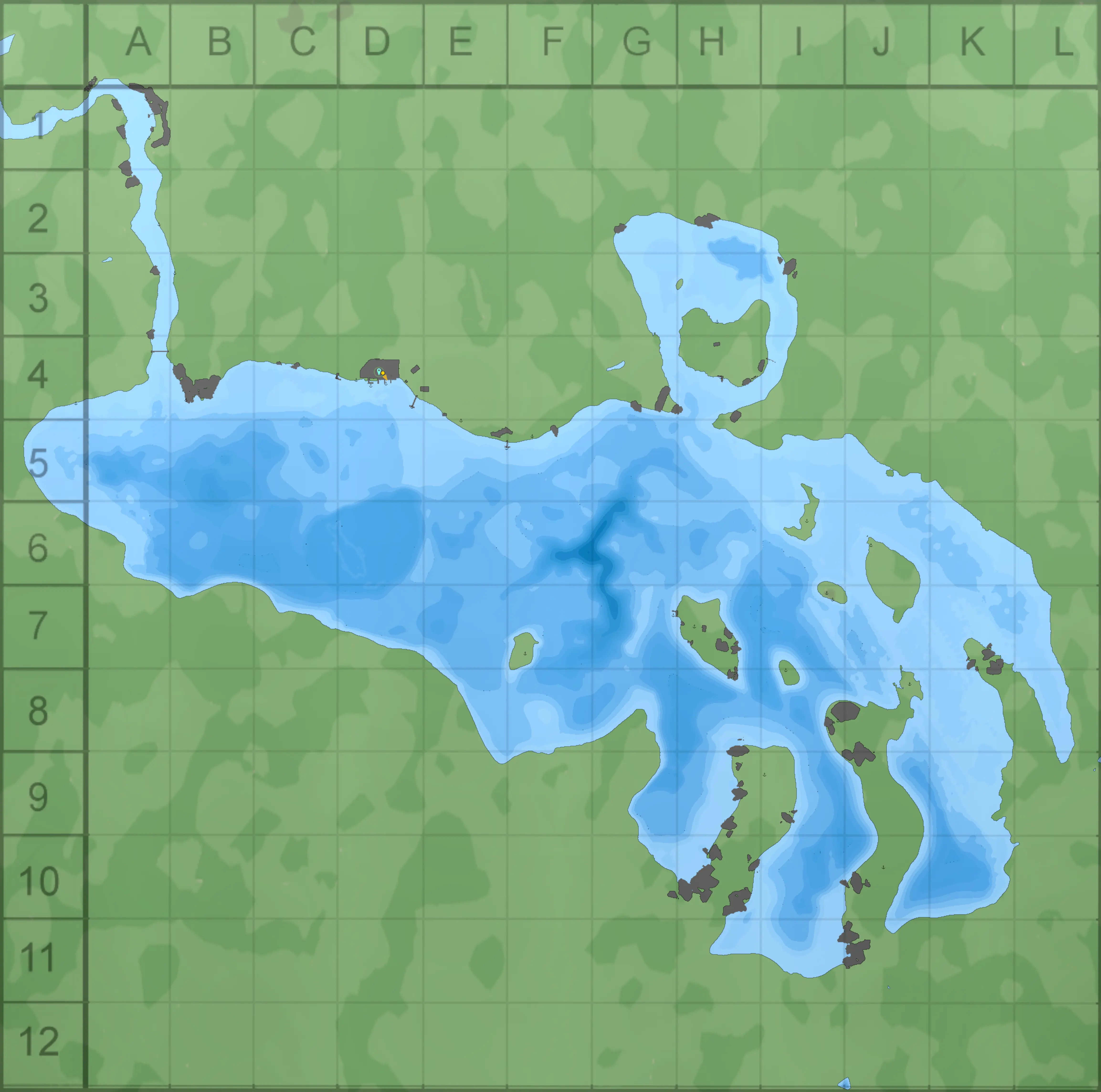 Karte Kulgusee